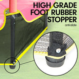 NNEDSZ 4.5ft Trampoline Round Free Safety Net Spring Pad Cover Mat Yellow Pink