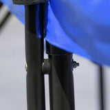 NNEDSZ 8ft Trampoline Free Ladder Spring Mat Net Safety Pad Cover Round Enclosure Blue