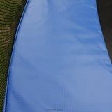 NNEDSZ 16ft Trampoline Free Ladder Spring Mat Net Safety Pad Cover Round Enclosure - Blue