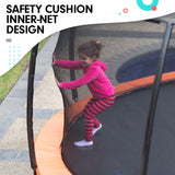 NNEDSZ Replacement Trampoline Net for 8ft x 14ft Oval Trampoline