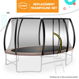 NNEDSZ Replacement Trampoline Net for 8ft x 14ft Oval Trampoline