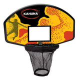 NNEDSZ Trampoline Basketball Ring Set with Mini Ball and Pump