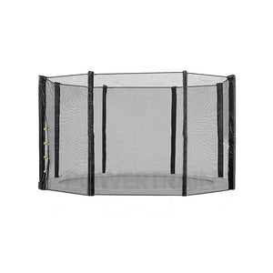 NNEDSZ 14ft 12 Pole Replacement Trampoline Safety Net