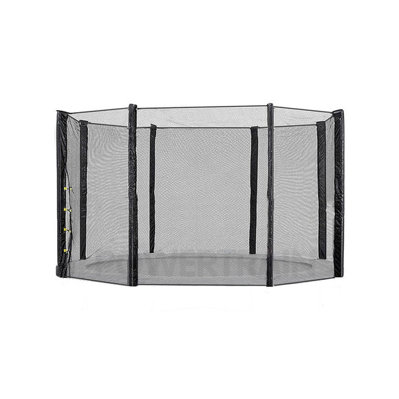 NNEDSZ 14ft 12 Pole Replacement Trampoline Safety Net