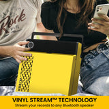 NNEDSZ Victrola Revolution Go Portable Record Player Vinyl Stream Stereo Turntable