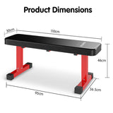 NNEDSZ Home Gym Flat Bench Press Fitness Equipment