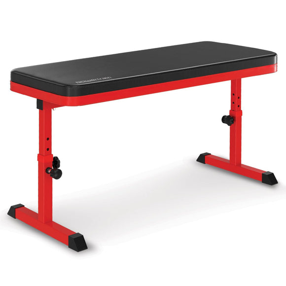 NNEDSZ Height-Adjustable Exercise Home Gym Flat Weight Bench
