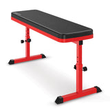 NNEDSZ Height-Adjustable Exercise Home Gym Flat Weight Bench