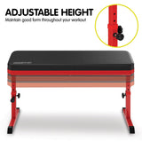 NNEDSZ Height-Adjustable Exercise Home Gym Flat Weight Bench