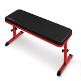 NNEDSZ Height-Adjustable Exercise Home Gym Flat Weight Bench