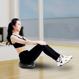 NNEDSZ Yoga Stability Disc Home Gym Pilates Balance Trainer Black
