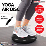 NNEDSZ Yoga Stability Disc Home Gym Pilates Balance Trainer Black
