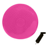NNEDSZ Yoga Stability Disc Home Gym Pilates Balance Trainer - Pink
