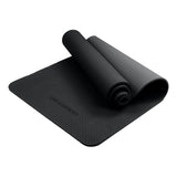 NNEDSZ Eco-friendly Dual Layer 6mm Yoga Mat | Midnight | Non-slip Surface And Carry Strap For Ultimate Comfort And Portability