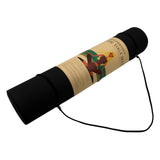 NNEDSZ Eco-friendly Dual Layer 6mm Yoga Mat | Midnight | Non-slip Surface And Carry Strap For Ultimate Comfort And Portability