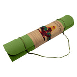 NNEDSZ Eco-friendly Dual Layer 6mm Yoga Mat | Olive | Non-slip Surface And Carry Strap For Ultimate Comfort And Portability
