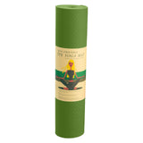 NNEDSZ Eco-friendly Dual Layer 6mm Yoga Mat | Olive | Non-slip Surface And Carry Strap For Ultimate Comfort And Portability