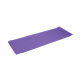 NNEDSZ Eco-friendly Dual Layer 6mm Yoga Mat | Dark Lavender | Non-slip Surface And Carry Strap For Ultimate Comfort And Portability