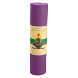 NNEDSZ Eco-friendly Dual Layer 6mm Yoga Mat | Royal Purple | Non-slip Surface And Carry Strap For Ultimate Comfort And Portability