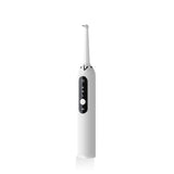 NNEDSZ High Frequency Electric Ultrasonic Dental Tartar Plaque Calculus Tooth Remover Set Kits Cleaner with LED Screen White