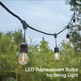 NNEDSZ 20M Festoon String Lights Kits Christmas Wedding Party Waterproof outdoor