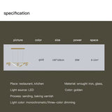 NNEDSZ Luxury Hand Blown Glass LED Pendant Light 100cm Adjustable 3 Color Dimmable Remote Control for Dining Bar Living Room