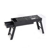 NNEDSZ Foldable Portable BBQ Charcoal Grill Barbecue Camping Hibachi Picnic