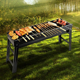 NNEDSZ Foldable Portable BBQ Charcoal Grill Barbecue Camping Hibachi Picnic