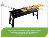 NNEDSZ Foldable Portable BBQ Charcoal Grill Barbecue Camping Hibachi Picnic
