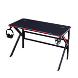 NNEDSZ 140cm RGB Gaming Desk Desktop PC Computer Desks Desktop Racing Table Office Laptop Home AU