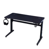 NNEDSZ 140cm RGB Gaming Desk Desktop PC Computer Desks Desktop Racing Table Office Laptop Home AU
