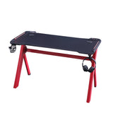 NNEDSZ 140cm RGB Gaming Desk Desktop PC Computer Desks Desktop Racing Table Office Laptop Home AU