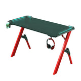 NNEDSZ 140cm RGB Gaming Desk Desktop PC Computer Desks Desktop Racing Table Office Laptop Home AU