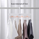 NNEDSZ Magic Hanger Space Saving Multifunctional Clothes Coat Hanger Dryer Laundry Drying Rack Airer Clothes Horse Grey
