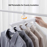 NNEDSZ Magic Hanger Space Saving Multifunctional Clothes Coat Hanger Dryer Laundry Drying Rack Airer Clothes Horse Grey