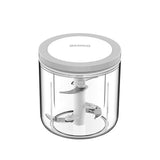 NNEDSZ Ecoco Easy Chopper Mincer Mixer Slicer Dicer Blender Cutter Shredder For Onion Garlic Grey 1000 Grey