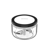 NNEDSZ Ecoco Easy Chopper Mincer Mixer Slicer Dicer Blender Cutter Shredder For Onion Garlic Grey 1000 Grey