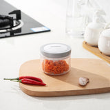 NNEDSZ Ecoco 3 Sizes Cutter Set Easy Chopper Mincer Mixer Slicer Dicer Blender Shredder For Onion Garlic Grey