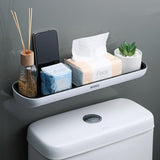 NNEDSZ Bathroom Shelves Organizer Wall Mount Home Towel shelf Shampoo Rack With Towel Bar Storage Rack Bathroom Accessories Black
