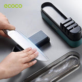 NNEDSZ Multipurpose Ceramic Carbide Knife Shapener For Knives Scissors Cleaver Keychain Green
