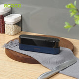 NNEDSZ Multipurpose Ceramic Carbide Knife Shapener For Knives Scissors Cleaver Keychain Green