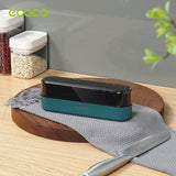 NNEDSZ Multipurpose Ceramic Carbide Knife Shapener For Knives Scissors Cleaver Keychain Green