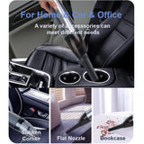 NNEDSZ 5000Pa Handheld Cordless Car Vacuum Cleaner Powerful Suction Portable Mini Home Wet Dry