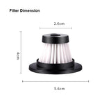 NNEDSZ 5000Pa Handheld Cordless Car Vacuum Cleaner Powerful Suction Portable Mini Home Wet Dry