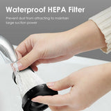 NNEDSZ 5000Pa Handheld Cordless Car Vacuum Cleaner Powerful Suction Portable Mini Home Wet Dry