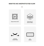 NNEDSZ 1.7m Standing Maiden Mirror Full Length Aesthetic Full Size Floor Mirror Bedroom Creative Modern Deco Black