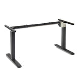 NNEDSZ Standing Desk Height Adjustable Sit Stand Motorised Single Motor Frame Black Only