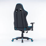 NNEDSZ Gaming Chair Ergonomic Racing chair 165° Reclining Gaming Seat 3D Armrest Footrest Green Black