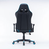 NNEDSZ Gaming Chair Ergonomic Racing chair 165° Reclining Gaming Seat 3D Armrest Footrest Green Black