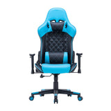 NNEDSZ Gaming Chair Ergonomic Racing chair 165° Reclining Gaming Seat 3D Armrest Footrest Green Black
